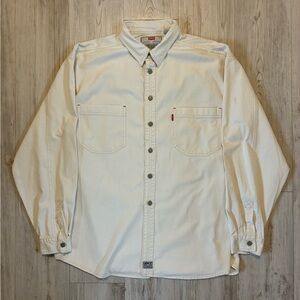 Vintage Levi’s White Button-Up Shirt